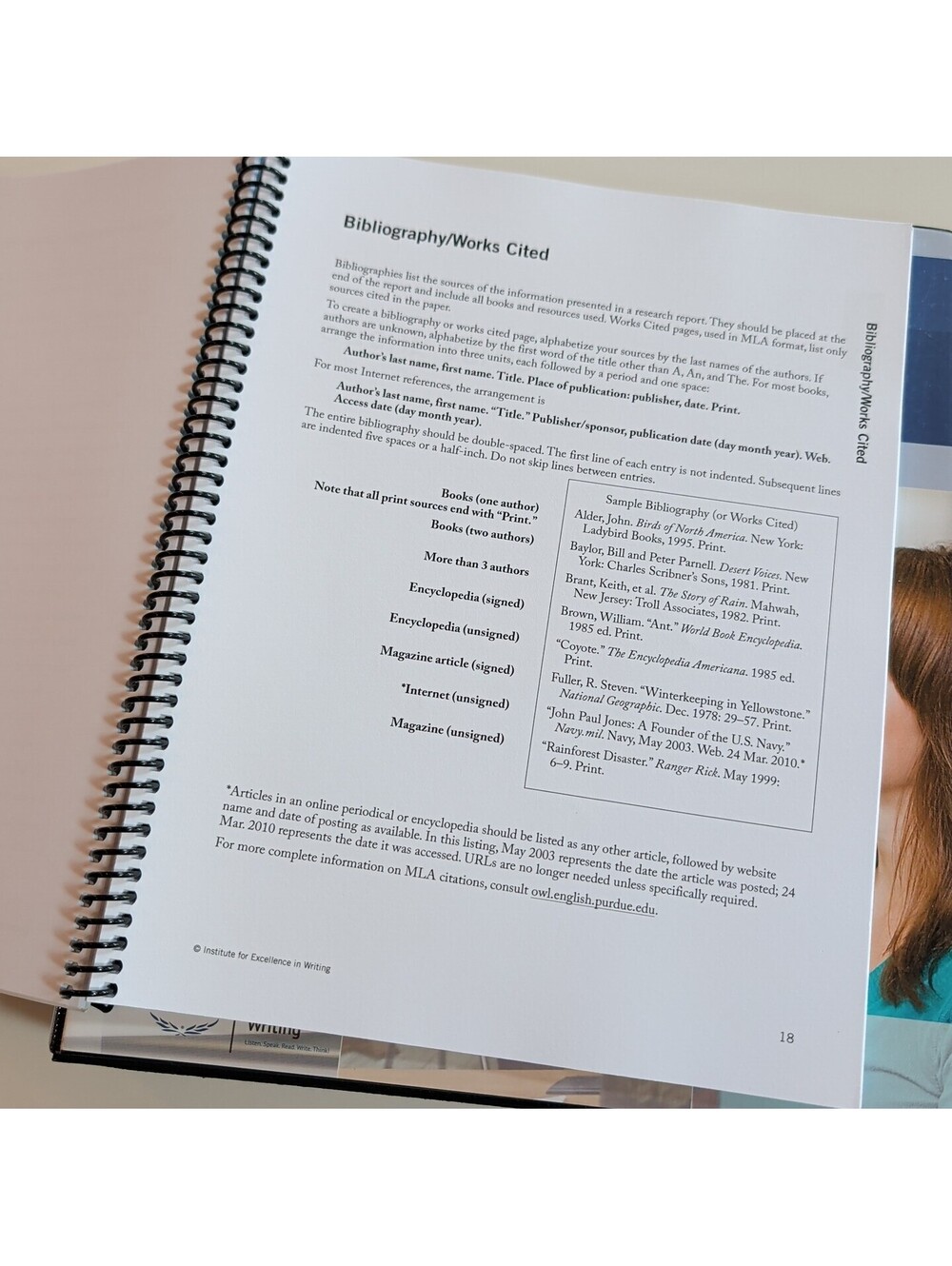 Teaching Writing Structure & Style, Student Resource Notebook, Classical - Picture 7 of 8